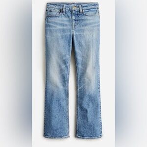 JCREW 10* DEMI BOOT CROP Jeans FLORA WASH Sz 31